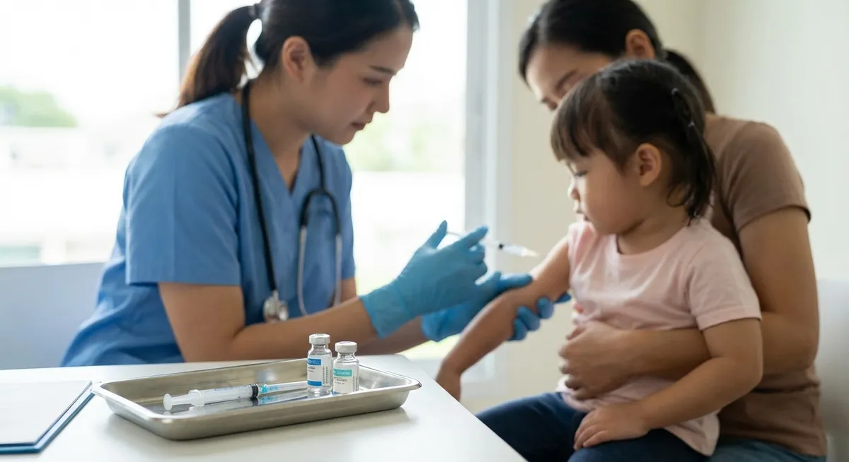 Slika je umetno generirana iz tem: epidemije, covid-19, zdravje, dezinformacije, cepljenje, ošpice, svetovna zdravstvena organizacija (who)