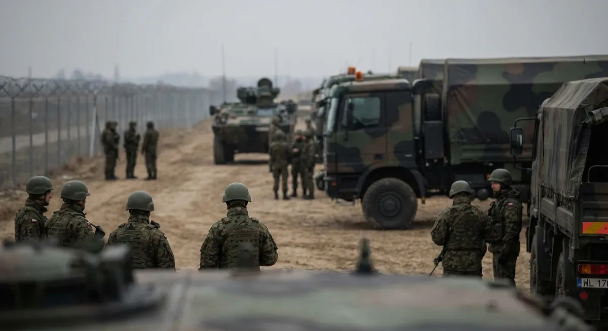 Slika je umetno generirana iz tem: nacionalna strategija, varnost, obramba, oboroženi spopadi