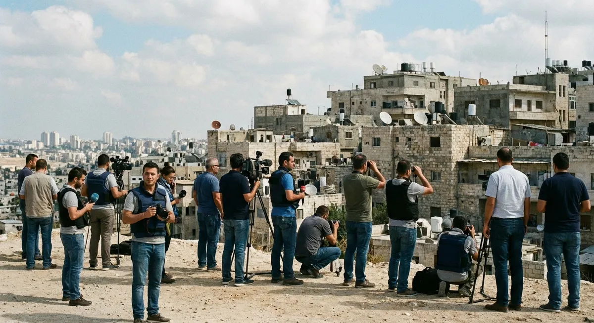 Novinar opisuje težave pri poročanju o Palestini zaradi skupinskega razmišljanja v medijih