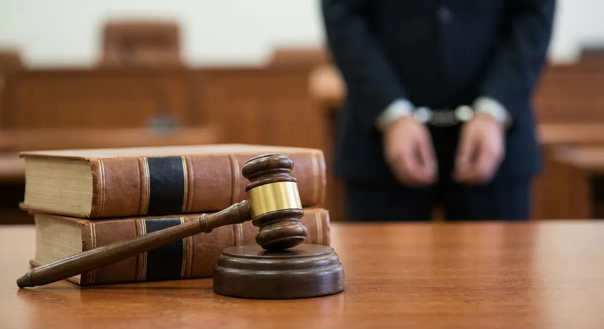 Slika je umetno generirana iz tem: kriminal, politika, policija, proračun, mednarodni odnosi, prevare, gospodarska kriminaliteta, evropska unija, pravosodje, korupcija, zakonodaja, aretacije, organizirani kriminal, javno zdravstvo