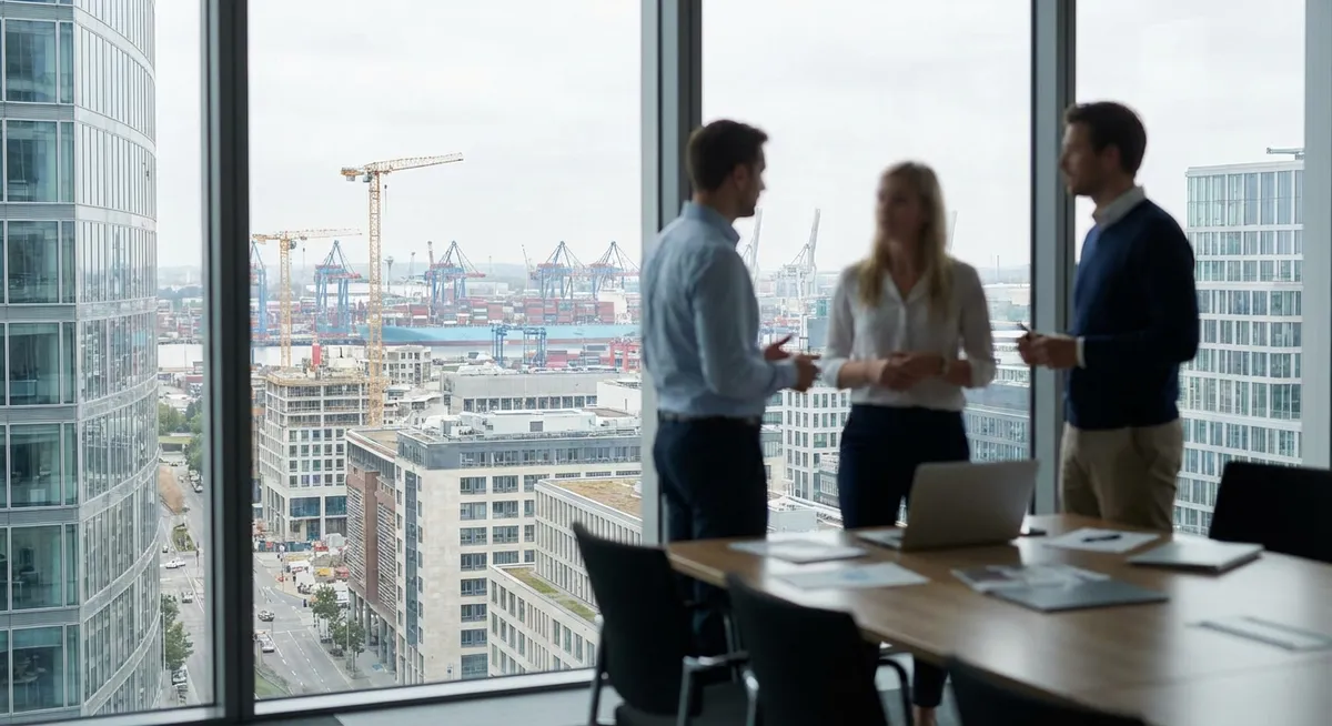 Slika je umetno generirana iz tem: gospodarstvo zda, izobraževanje, migracije, delovna sila, gospodarstvo, investicije, mednarodni odnosi, trgovina