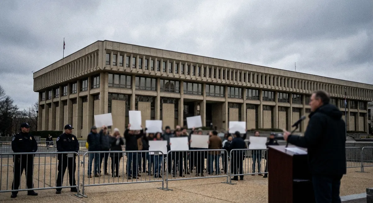 Slika je umetno generirana iz tem: človekove pravice, diplomacija, mednarodni odnosi, terorizem, politika