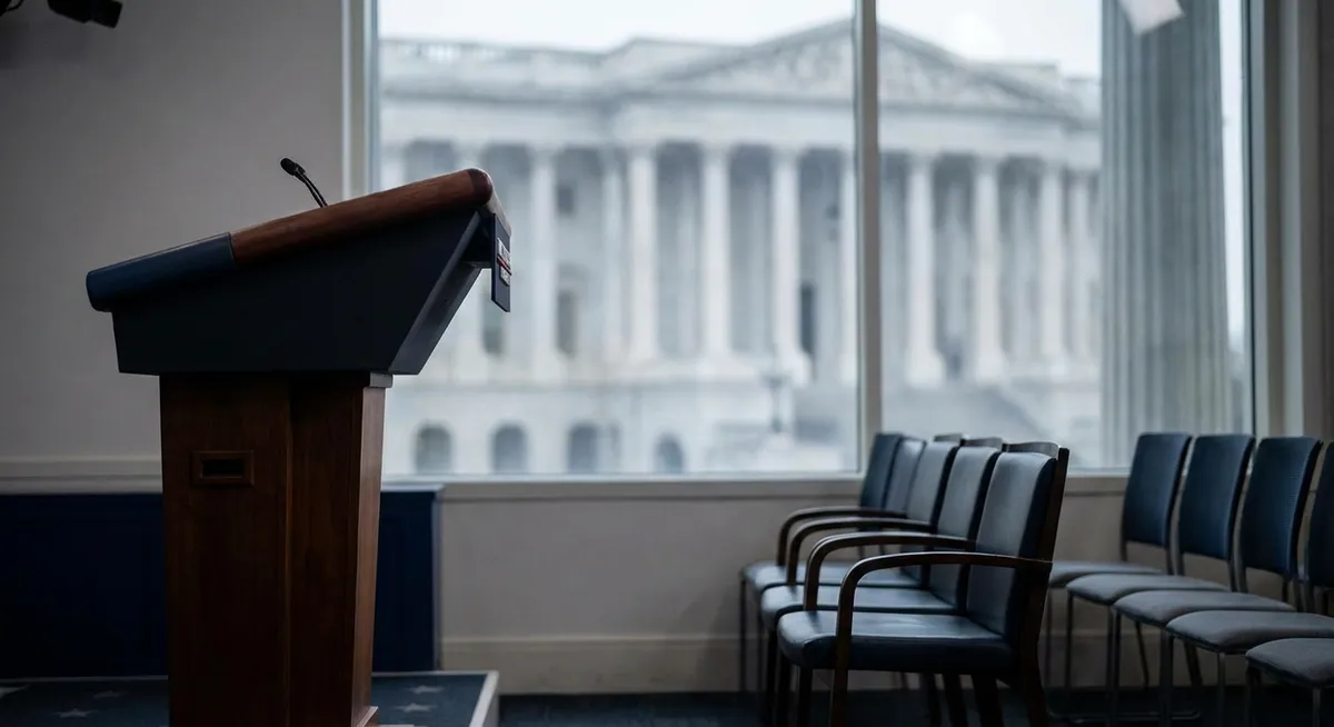 Slika je umetno generirana iz tem: ministri, odstopi, politika