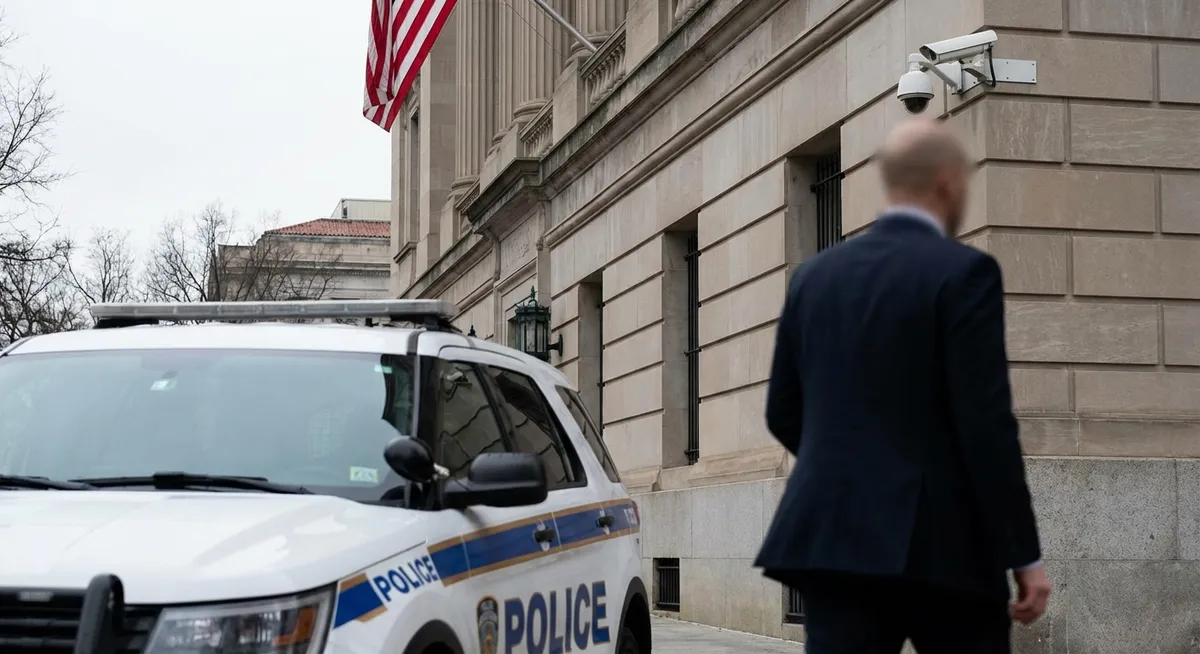 Slika je umetno generirana iz tem: kriminal, nasilje, strelski napadi, fbi, nacionalna varnost, zasegi, politika, preiskave, trgovina z ljudmi, boj proti kriminalu, vohunjenje, tajni podatki, mamila