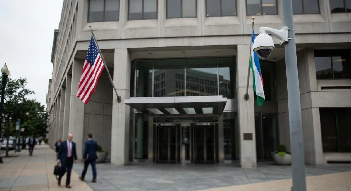 Slika je umetno generirana iz tem: varnost, politika, financiranje, uporaba sile