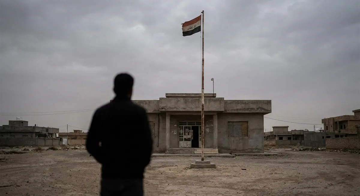 Slika je umetno generirana iz tem: palestinsko-izraelski konflikt, človekove pravice, dehumanizacija arabcev, zahodna politika