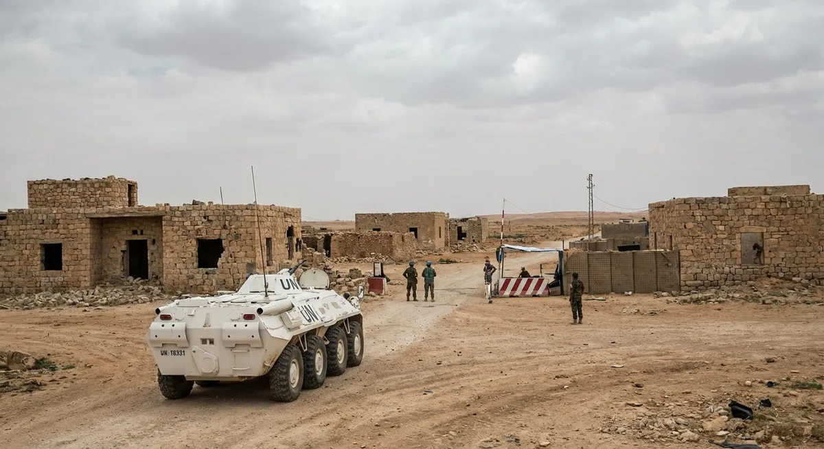 Slika je umetno generirana iz tem: mednarodni odnosi, premirje, oboroženi spopadi