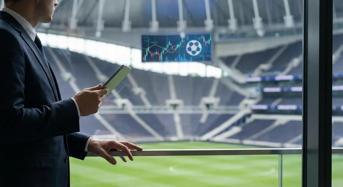 Slika je umetno generirana iz tem: šport, finance, nogomet