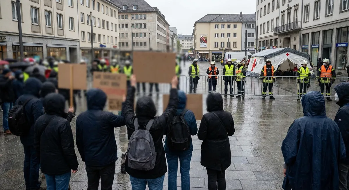 Slika je umetno generirana iz tem: kazenski postopki, smrti, državna suverenost, žrtve, poškodbe, politična nestabilnost, politične napetosti, nasilje, protesti, šesta lista, nemiri, policijsko nasilje