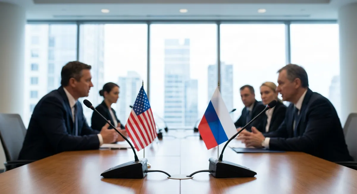 Slika je umetno generirana iz tem: diplomacija, politika, mednarodni odnosi