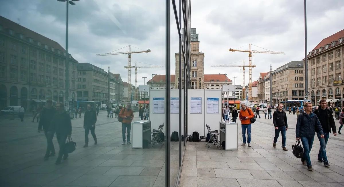 Slika je umetno generirana iz tem: gospodarstvo, trg dela, brezposelnost