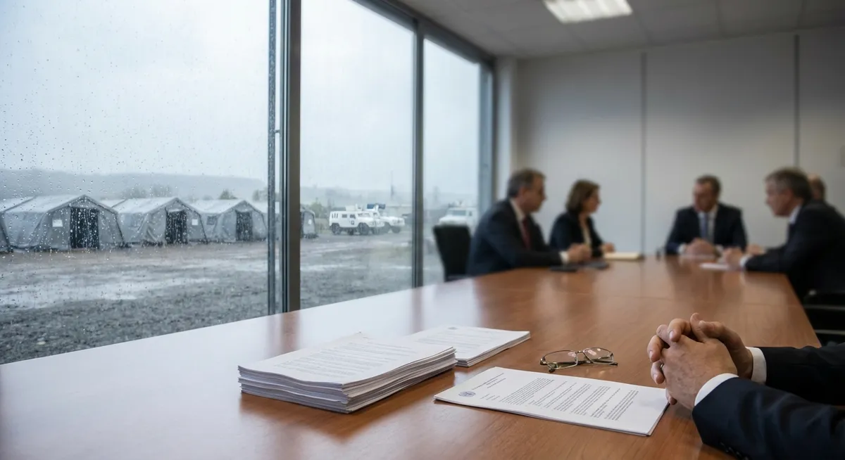 Slika je umetno generirana iz tem: alepo, pogajanja, sirska državljanska vojna, konflikti, premirje, sirija, oboroženi spopadi, politika, mednarodni odnosi