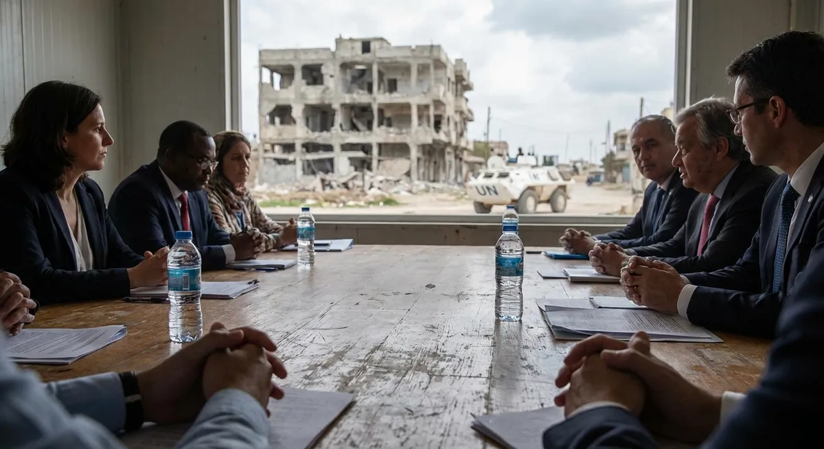 Slika je umetno generirana iz tem: nogomet, talci, politika, mirovni procesi, palestinsko-izraelski konflikt, konflikti, mednarodni odnosi, zaporniki, premirje