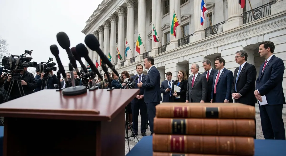 Slika je umetno generirana iz tem: mediji, financiranje, politika, zakonodaja, kultura, izobraževanje