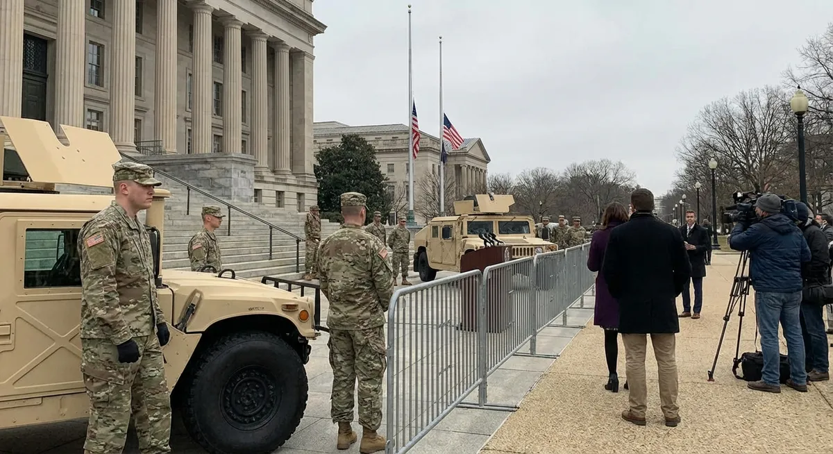 Pripadnik Nacionalne garde Zahodne Virginije po streljanju v Washingtonu počasi okreva