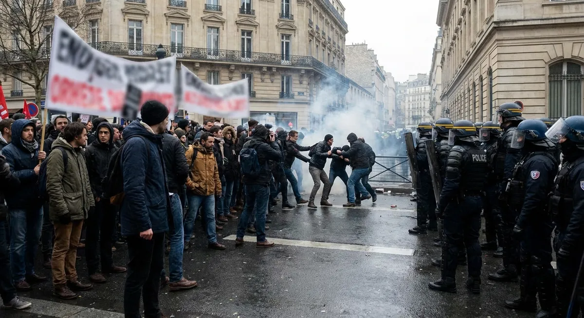 Slika je umetno generirana iz tem: preiskave, volitve, aretacije, obtožbe, protesti, spopadi, spori, politika, pomanjkanje gnojil
