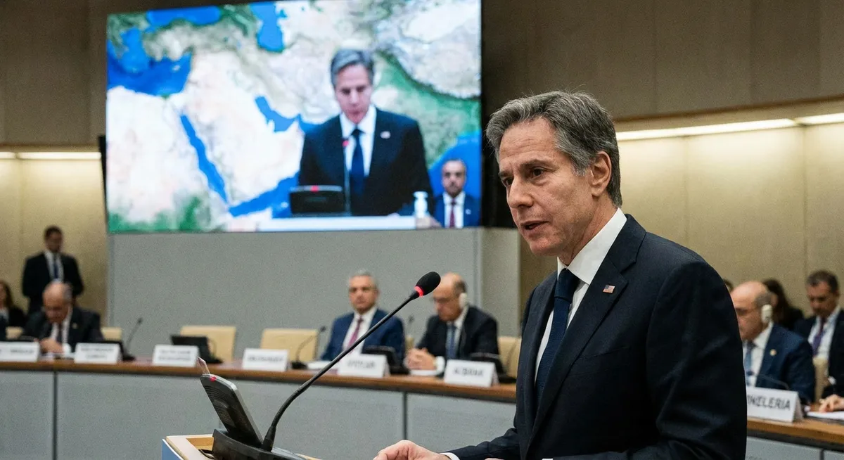 Slika je umetno generirana iz tem: donald trump, zdravje, palestinsko-izraelski konflikt, ryderjev pokal, humanitarne krize, šport, kriminal, zunanja politika zda, golf, mednarodni odnosi, kritike trumpovega vodenja, bližnji vzhod, gospodarstvo zda, pogovori o miru, vizumska politika zda, humanitarna pomoč, povojna obnova, politika