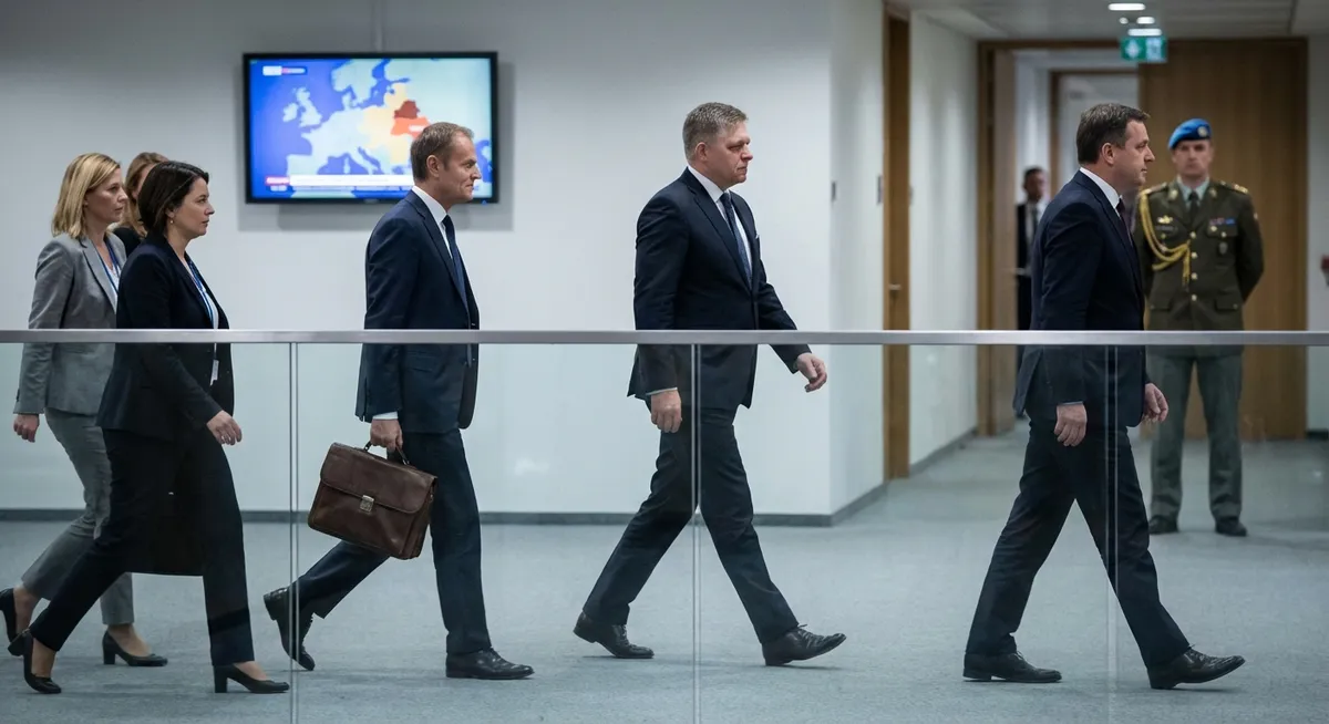 Slika je umetno generirana iz tem: mednarodni odnosi, obramba, rusko-ukrajinski konflikt, nemčija, diplomacija