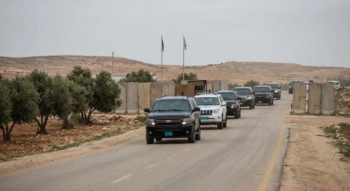 Slika je umetno generirana iz tem: mednarodni odnosi, diplomacija, politika