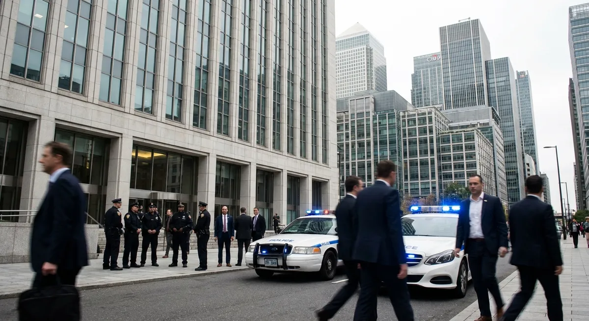 Slika je umetno generirana iz tem: kriminal, politika, tehnologija, gospodarstvo