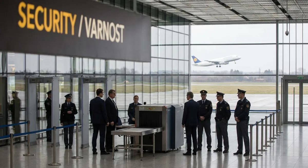 Slika je umetno generirana iz tem: lokalna politika, promet, varnost