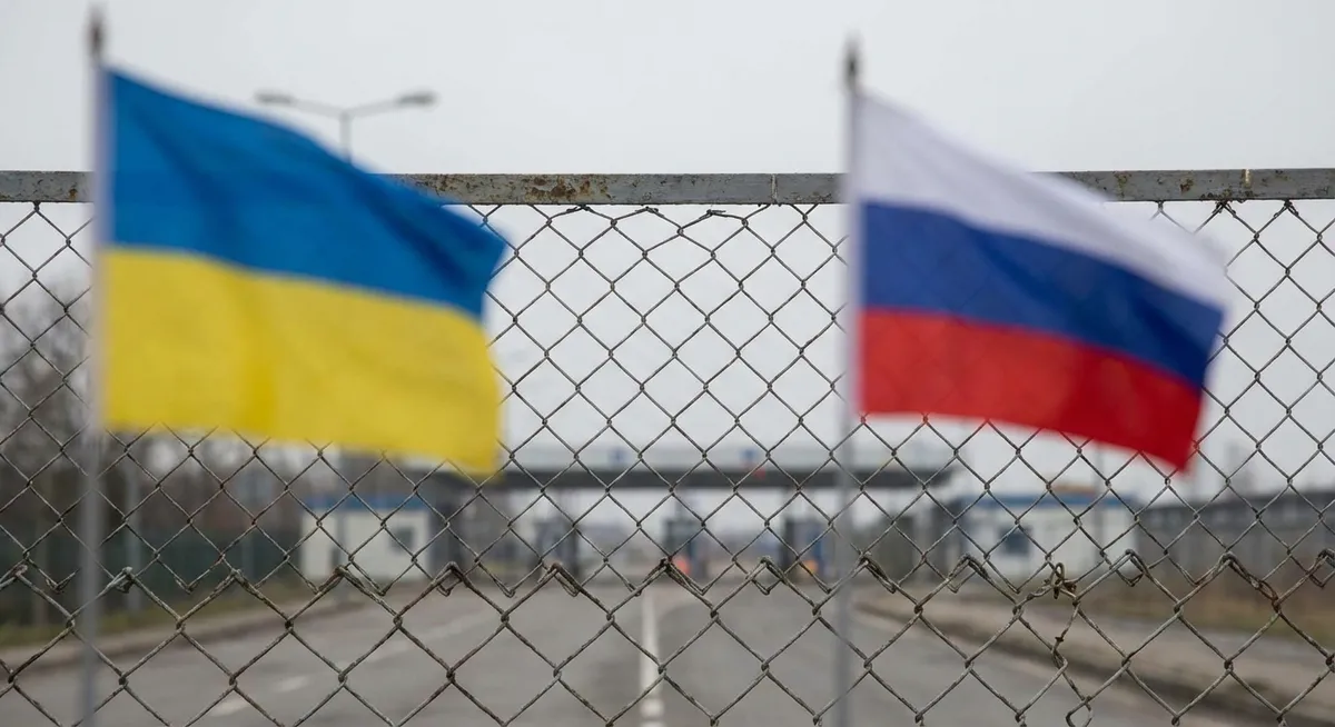 Slika je umetno generirana iz tem: obramba, združene države amerike, mednarodni odnosi, politika, vojaška strategija in taktika, rusko-ukrajinski konflikt, ameriško-ruski odnosi, diplomacija, oboroževanje, donald trump, geopolitika, ukrajina, izjave, energetika, vojaška podpora, rusija, zunanja politika zda