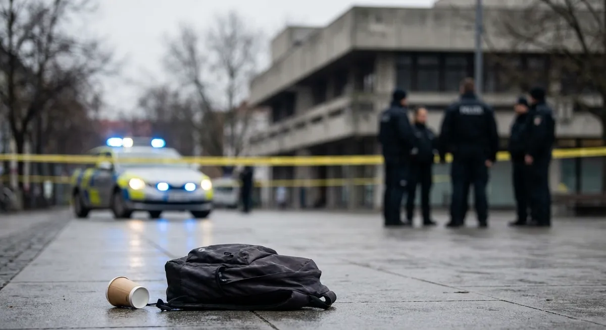 Slika je umetno generirana iz tem: kriminal, preiskave, strelski napadi, terorizem