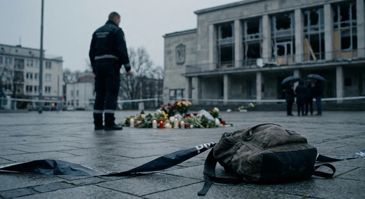 Slika je umetno generirana iz tem: usmrtitve, terorizem, pravosodje