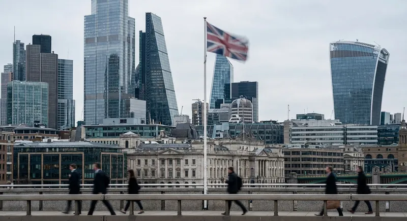 Slika je umetno generirana iz tem: politika, gradbeništvo, finance