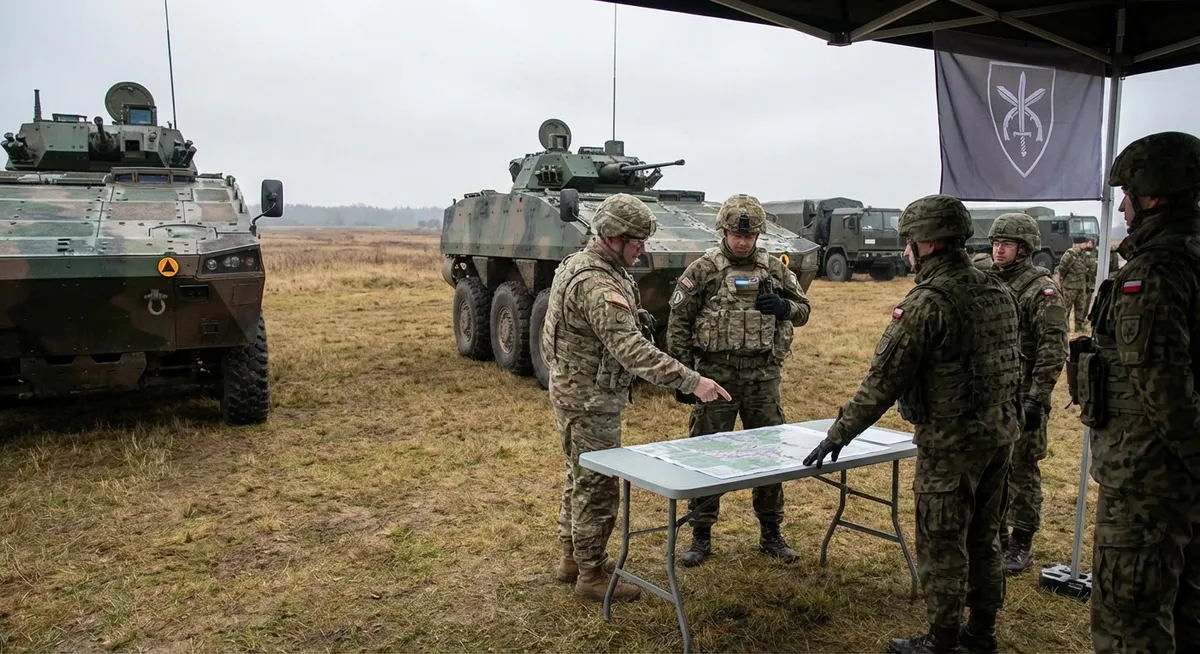 Slika je umetno generirana iz tem: vojska, mednarodni odnosi, varnost