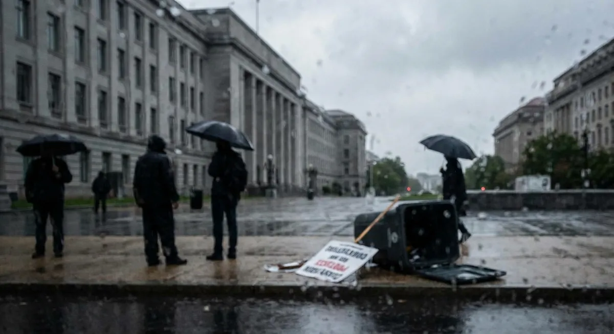 Slika je umetno generirana iz tem: prometne omejitve, kmetijstvo, policijsko nasilje, mednarodni odnosi, aretacije, azil, politika, vladni privilegiji, protivojna demonstracija, srečanja, ropanje, korupcija, nasilje, policija, vlada, varnost, nemiri, rasizem, neenakost, tehnologija, socialni mediji, pomanjkanje uree, politične napetosti, smrti, protesti, ekonomska neenakost, medverski odnosi, terorizem, izdaje, zakonodaja, gospodarstvo, gospodarska neenakost, politično nasilje, zdravje, pravice transspolnih, proizvodnja orožja