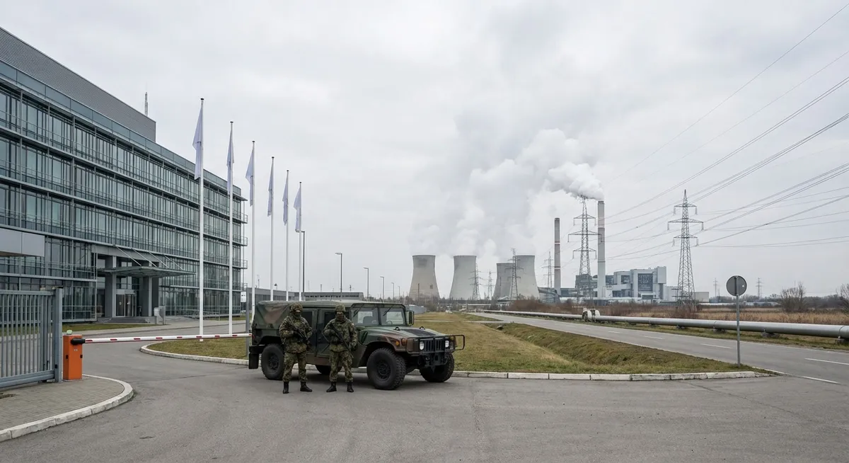 Slika je umetno generirana iz tem: mednarodni odnosi, vojska, energetika, politika, vohunjenje