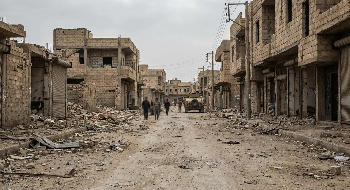 Slika je umetno generirana iz tem: spopadi, evakuacije, palestinci, izraelski napadi, gaza