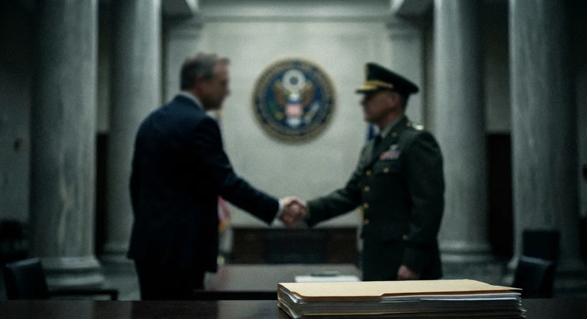 Slika je umetno generirana iz tem: infrastrukturni projekti, politične spremembe, preiskave, pripravljenost, generacija z, vojska, upravljanje, korupcija, politika, protesti