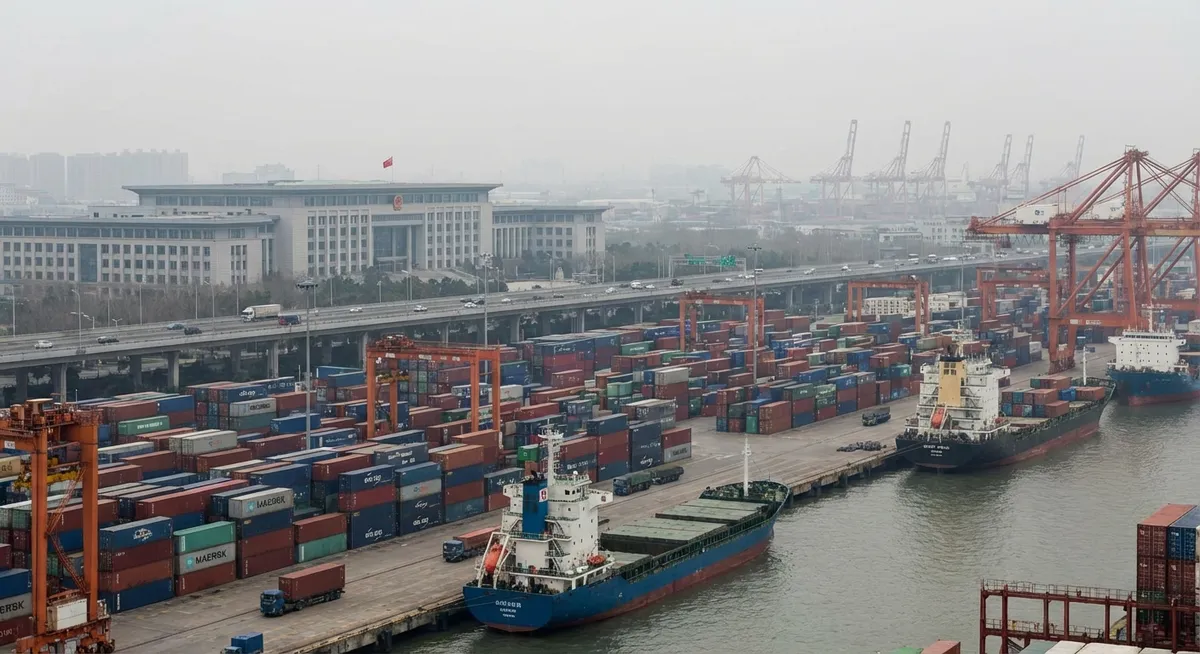 Slika je umetno generirana iz tem: vojaške operacije, združene države amerike, mednarodni odnosi, politika, gospodarstvo, sankcije, kitajska, gospodarska politika, odnosi kitajska-zda, kmetijstvo, delniški trgi, nafta, carine, trgovina