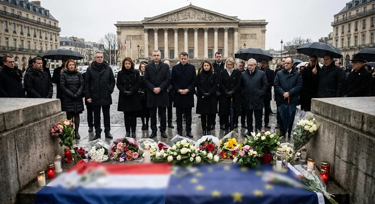 Slika je umetno generirana iz tem: kriminal, združene države amerike, smrti, politika, politično nasilje, konzervativizem, varnost, ameriška politika