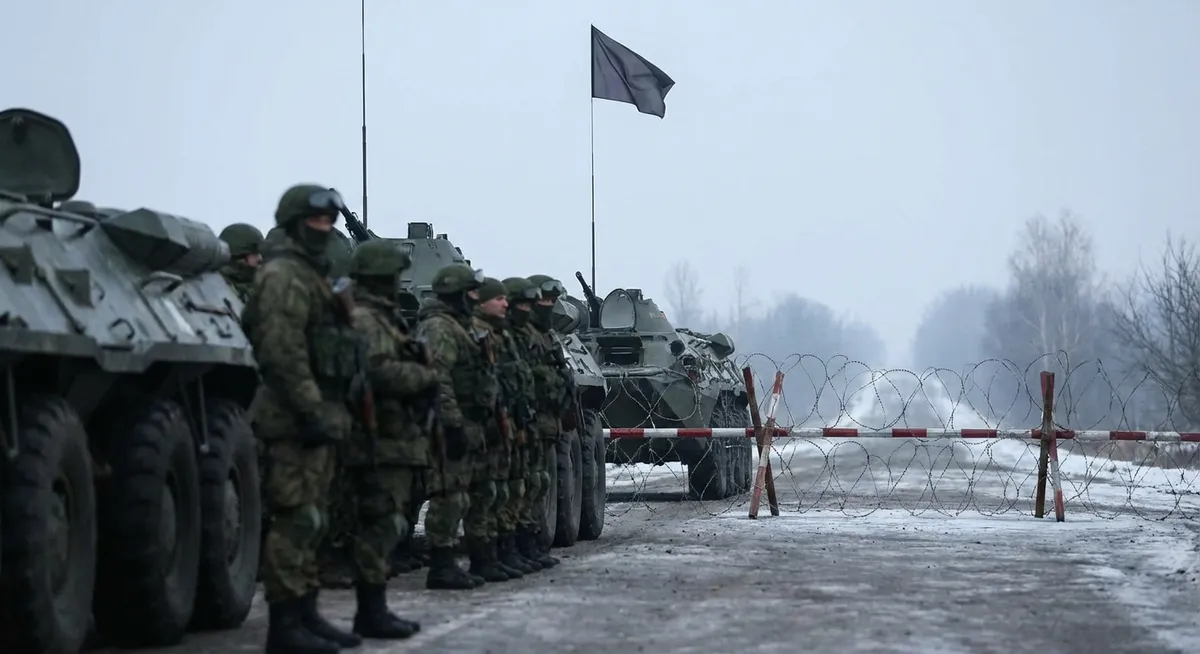 Slika je umetno generirana iz tem: rusko-ukrajinski konflikt, nato, mednarodni odnosi