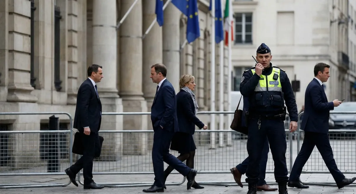 Slika je umetno generirana iz tem: politika, grožnje, lokalna politika