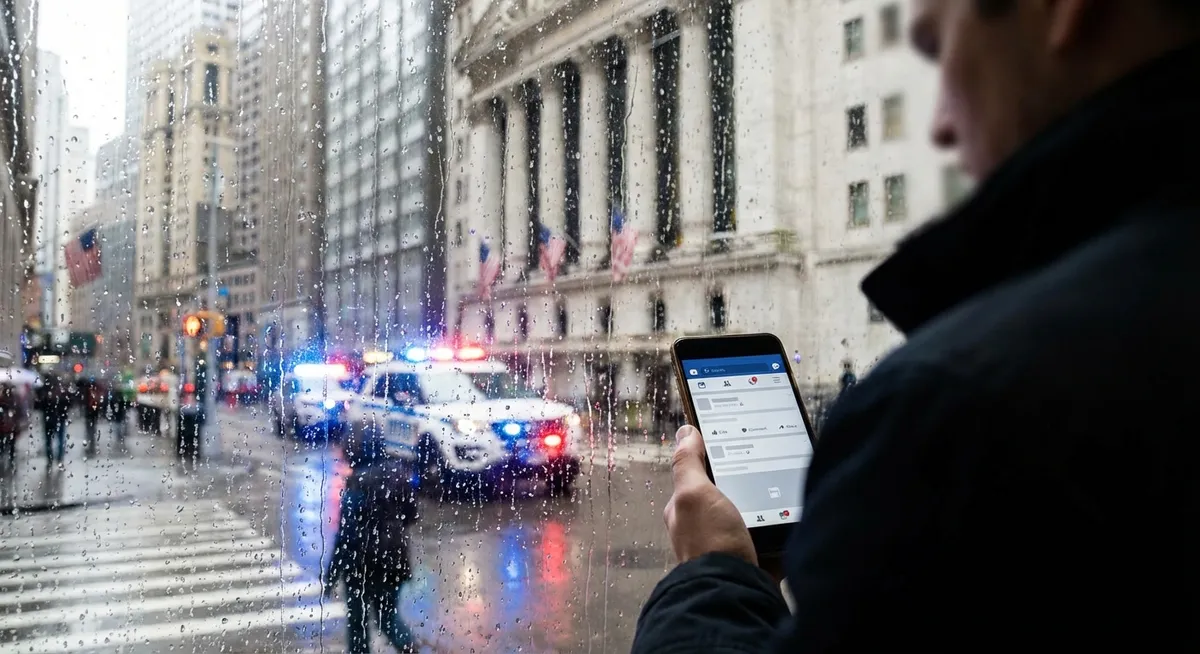 Slika je umetno generirana iz tem: aretacije, politika, grožnje, socialni mediji