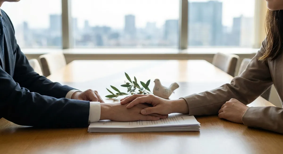 Slika je umetno generirana iz tem: mir, mednarodni odnosi, konflikti