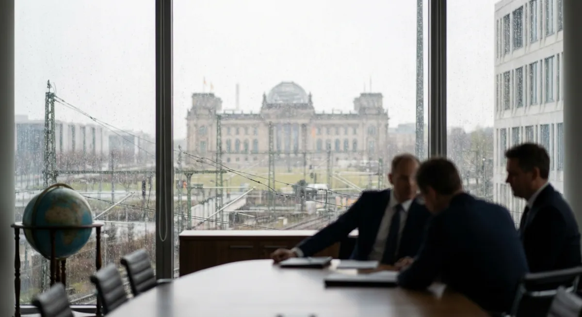 Slika je umetno generirana iz tem: politika, jedrska energija, geopolitika, mednarodni odnosi, energetika, mednarodni sporazumi, gospodarstvo