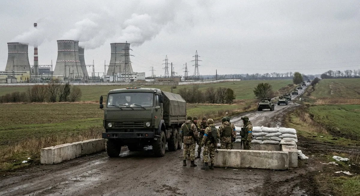 Slika je umetno generirana iz tem: oboroževanje, energetika, mednarodni odnosi, rusko-ukrajinski konflikt