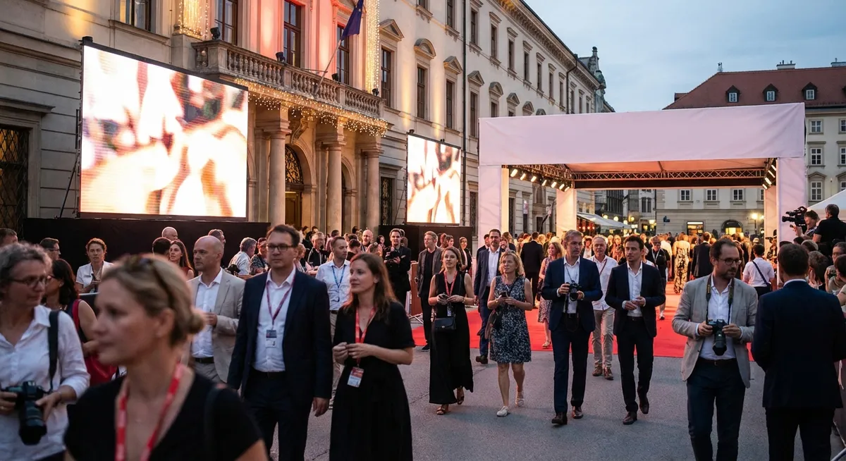 Slika je umetno generirana iz tem: filmi, osebna rast, igralstvo