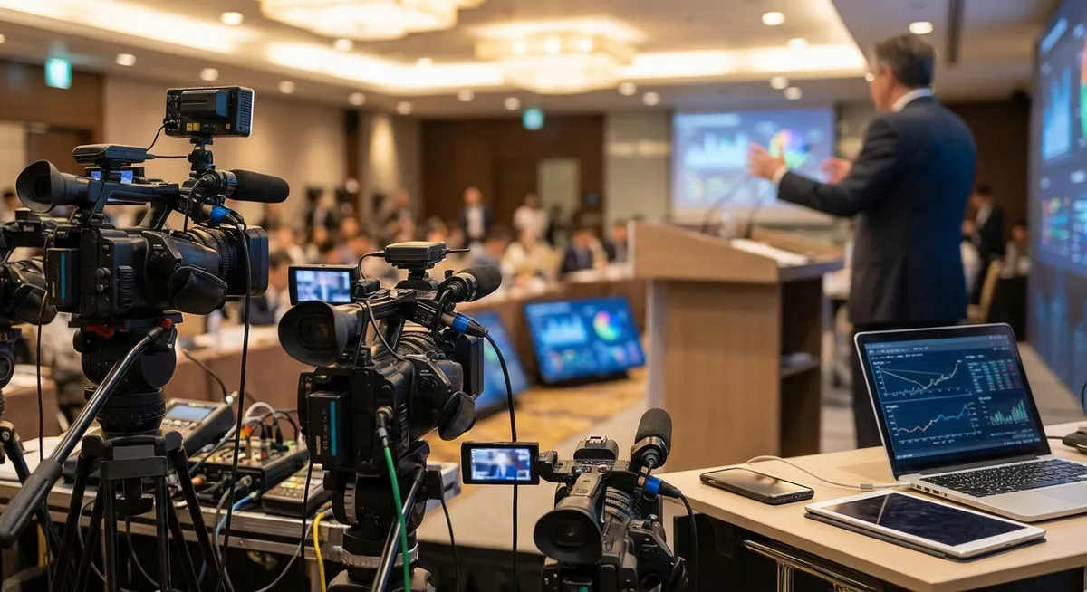 Slika je umetno generirana iz tem: komunikacija, tehnologija, politika