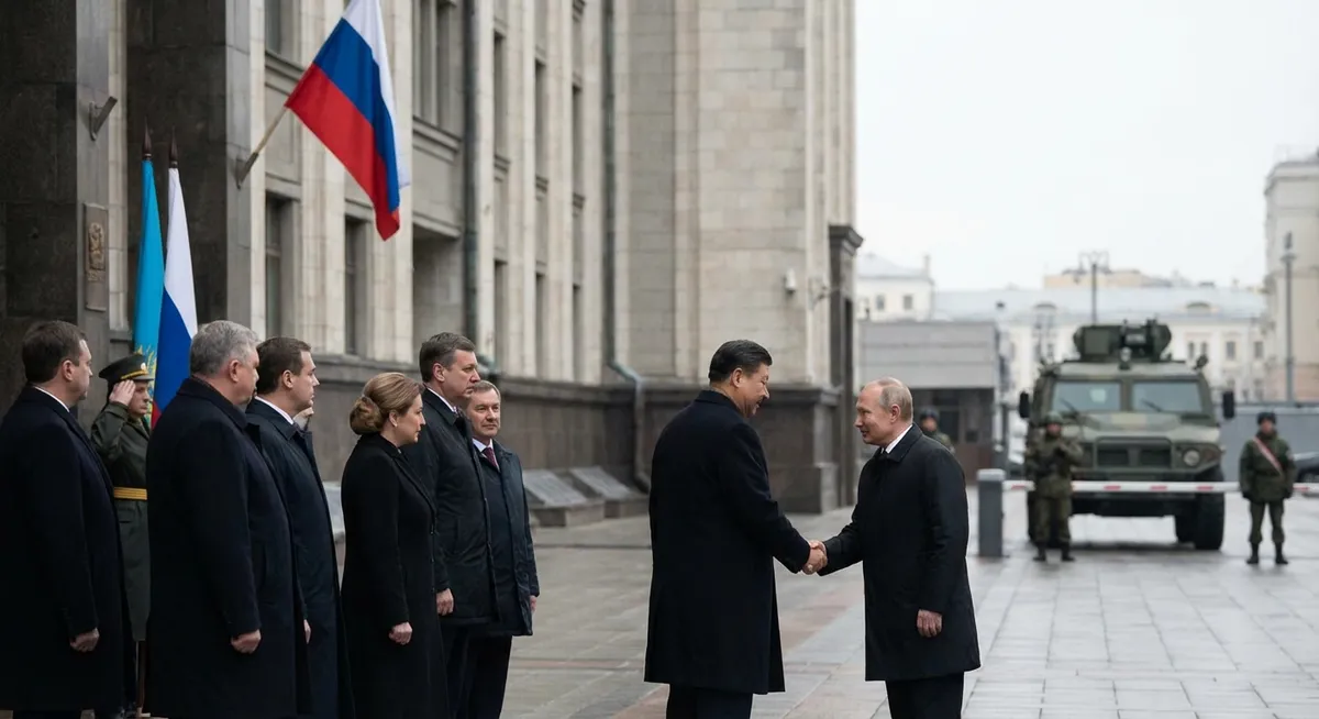 Slika je umetno generirana iz tem: vojaške operacije, mednarodni odnosi, diplomacija