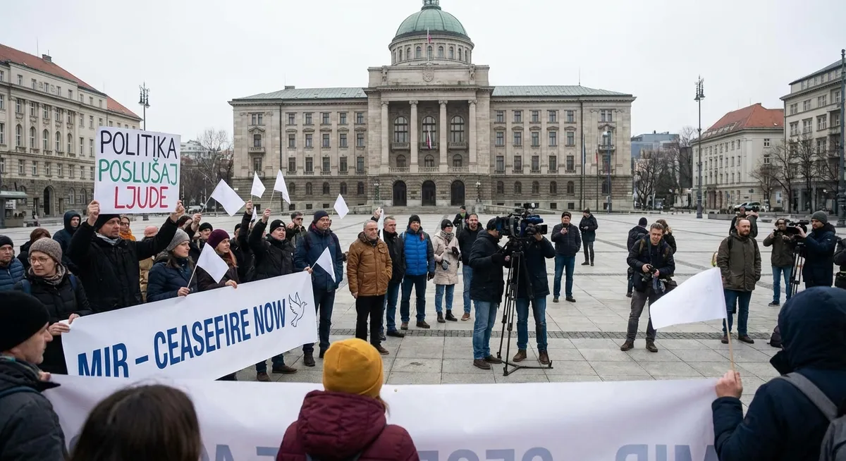 Opozicija zapustila sejo novosadske skupščine zaradi podelitve nagrade Patriku Dridu
