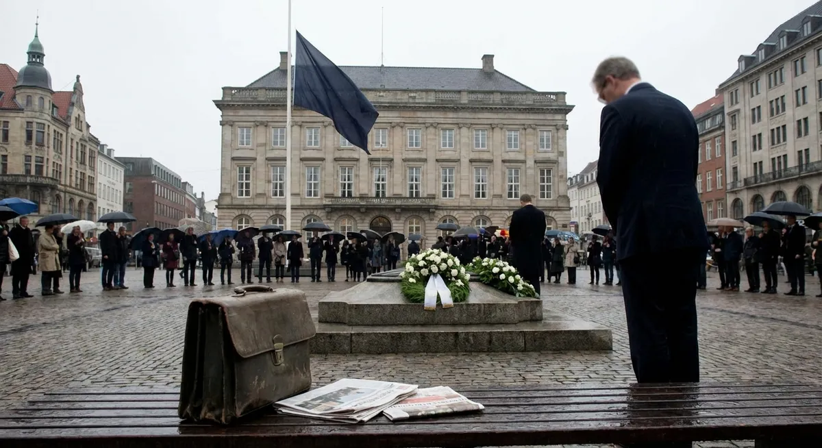 Slika je umetno generirana iz tem: politika, grčija, smrti