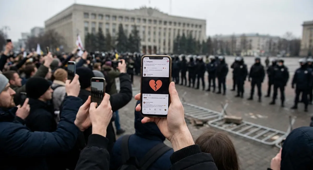 Slika je umetno generirana iz tem: mediji, družbeni razkol, kriminal, politika, polarizacija, nasilje, umori, svoboda tiska, politično nasilje, smrtne grožnje, atentati, dezinformacije, medijske obtožbe, grožnje, svoboda govora, škandali, socialni mediji