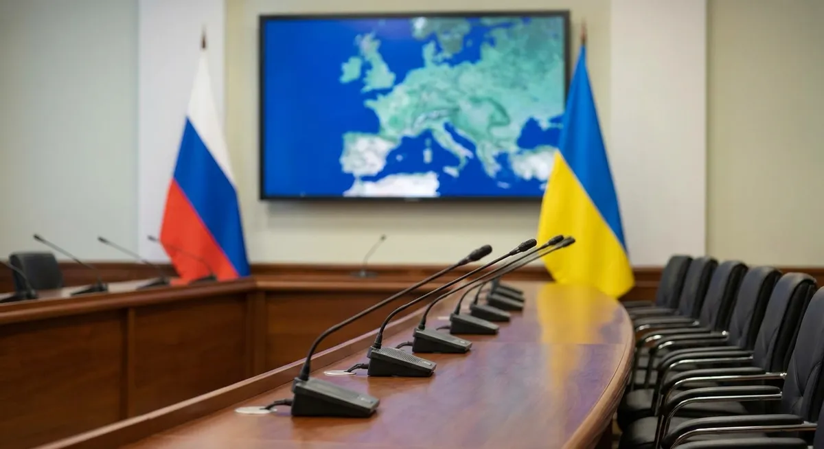 Slika je umetno generirana iz tem: evropska unija, nemčija, mednarodni odnosi, militarizacija, ukrajina, varnost, rusija