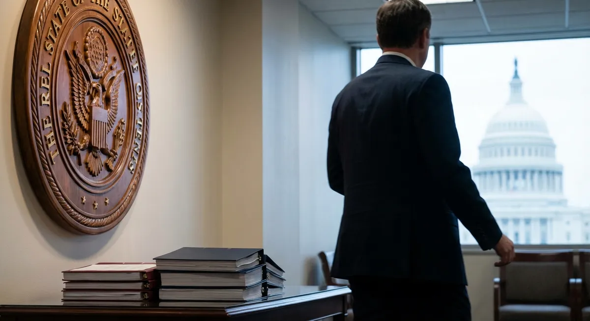 Slika je umetno generirana iz tem: zakonodaja, politika, pirotehnika